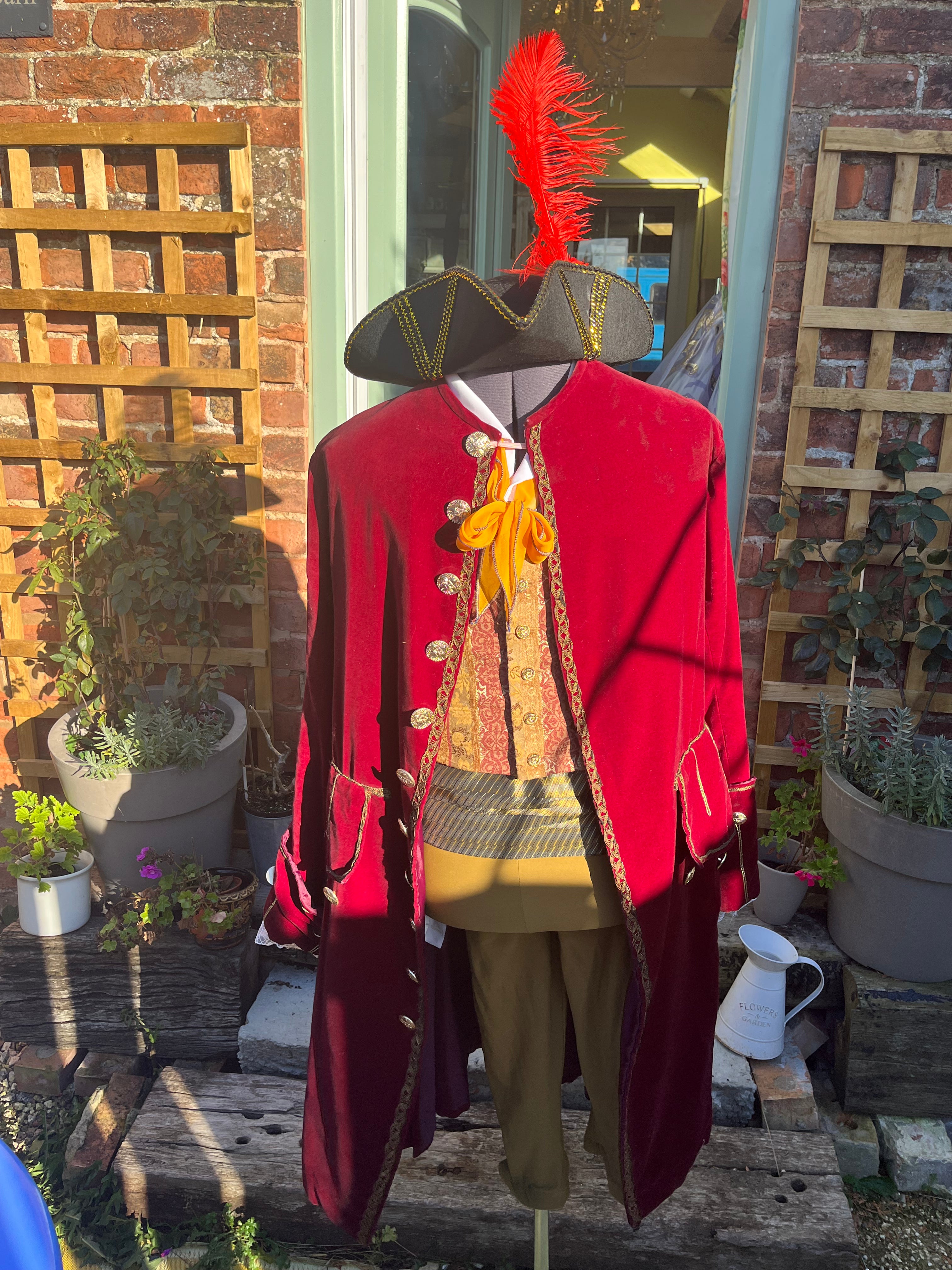 Captain Hook, Regency or Victorian Gentleman - Hire only