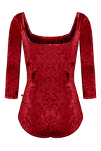 Yumiko Marieke in Dark Red Velvet