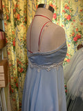 Juliet light blue dress - hire only