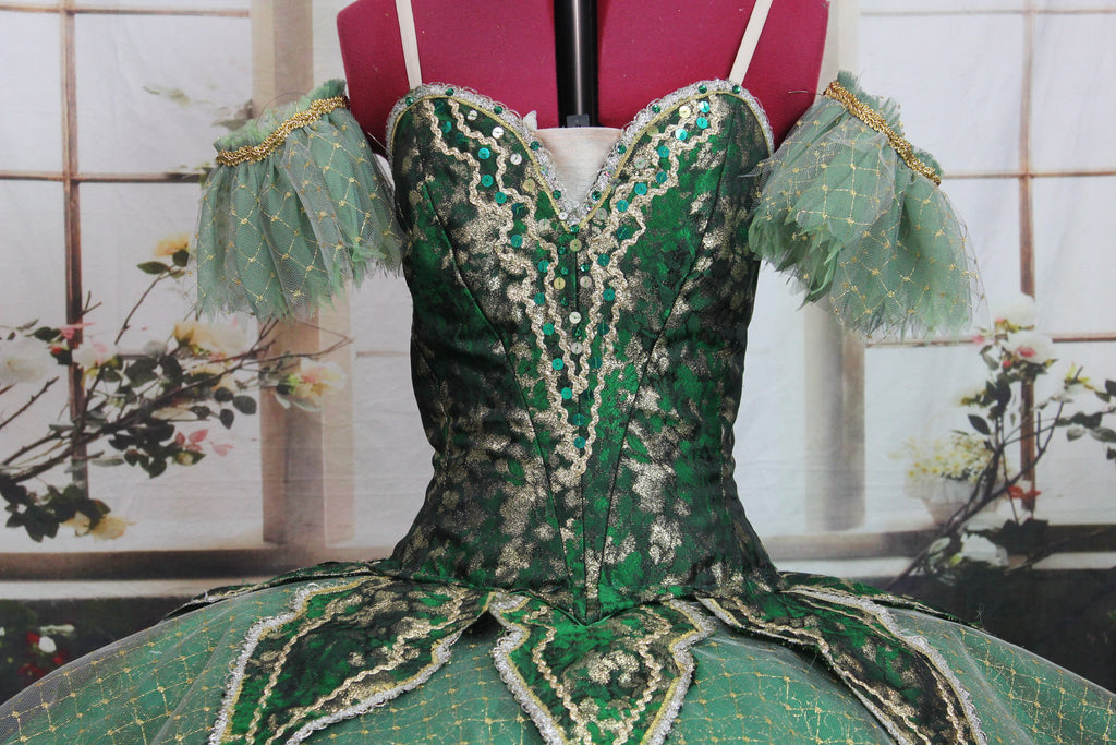 Green tutu - Fary - Carabosse - Hire only