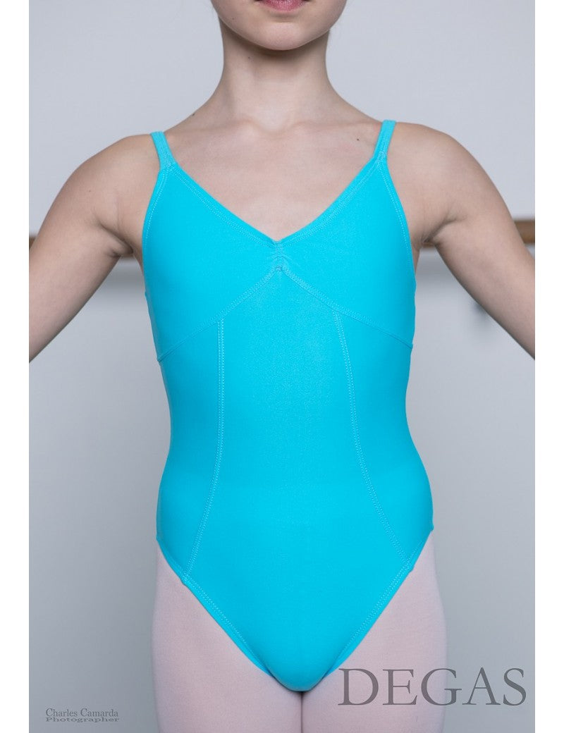 Degas Children's Camisole Leotard 9501 - MATT LYCRA fabric