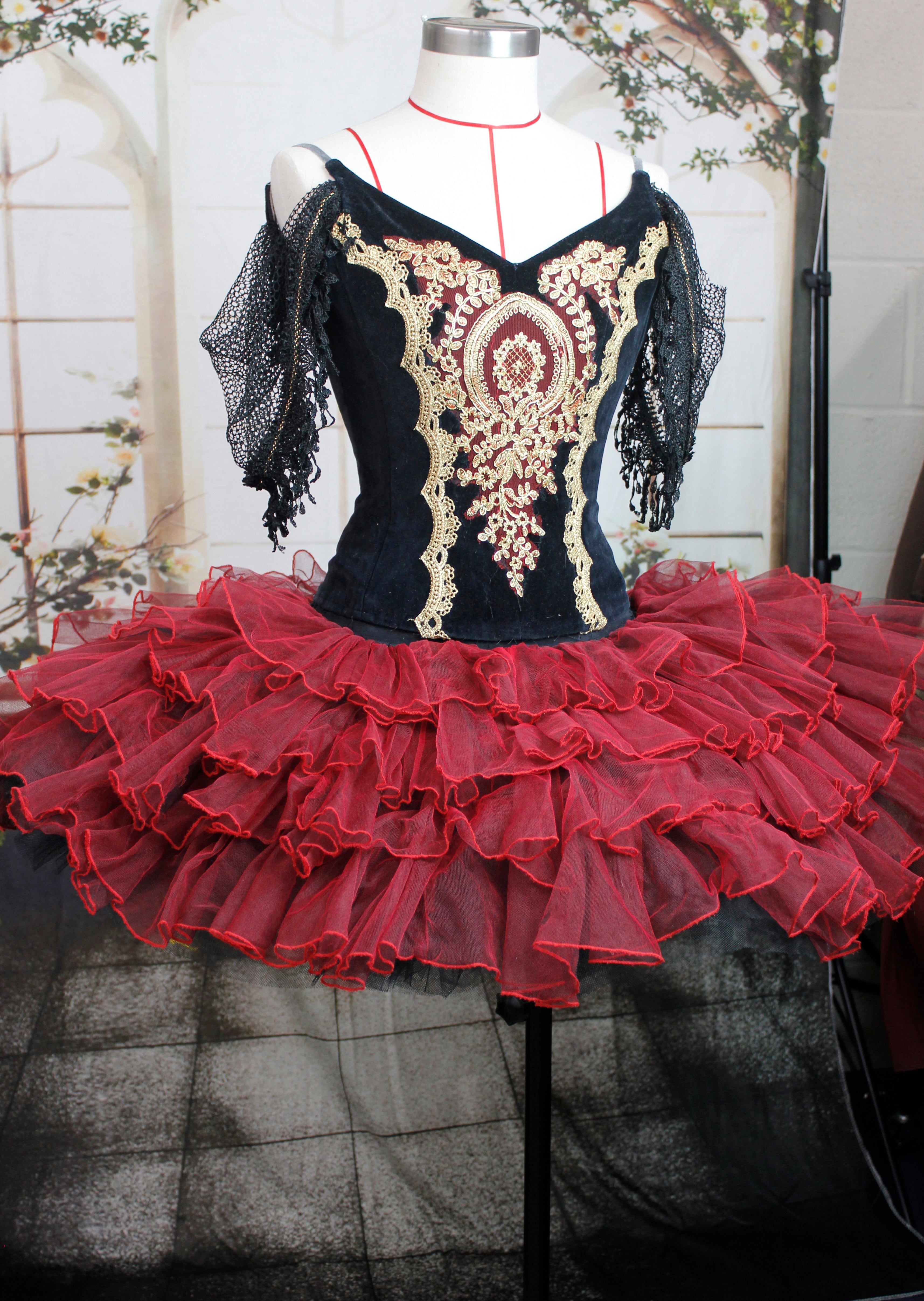 Spanish ruffle tutu - Hire only