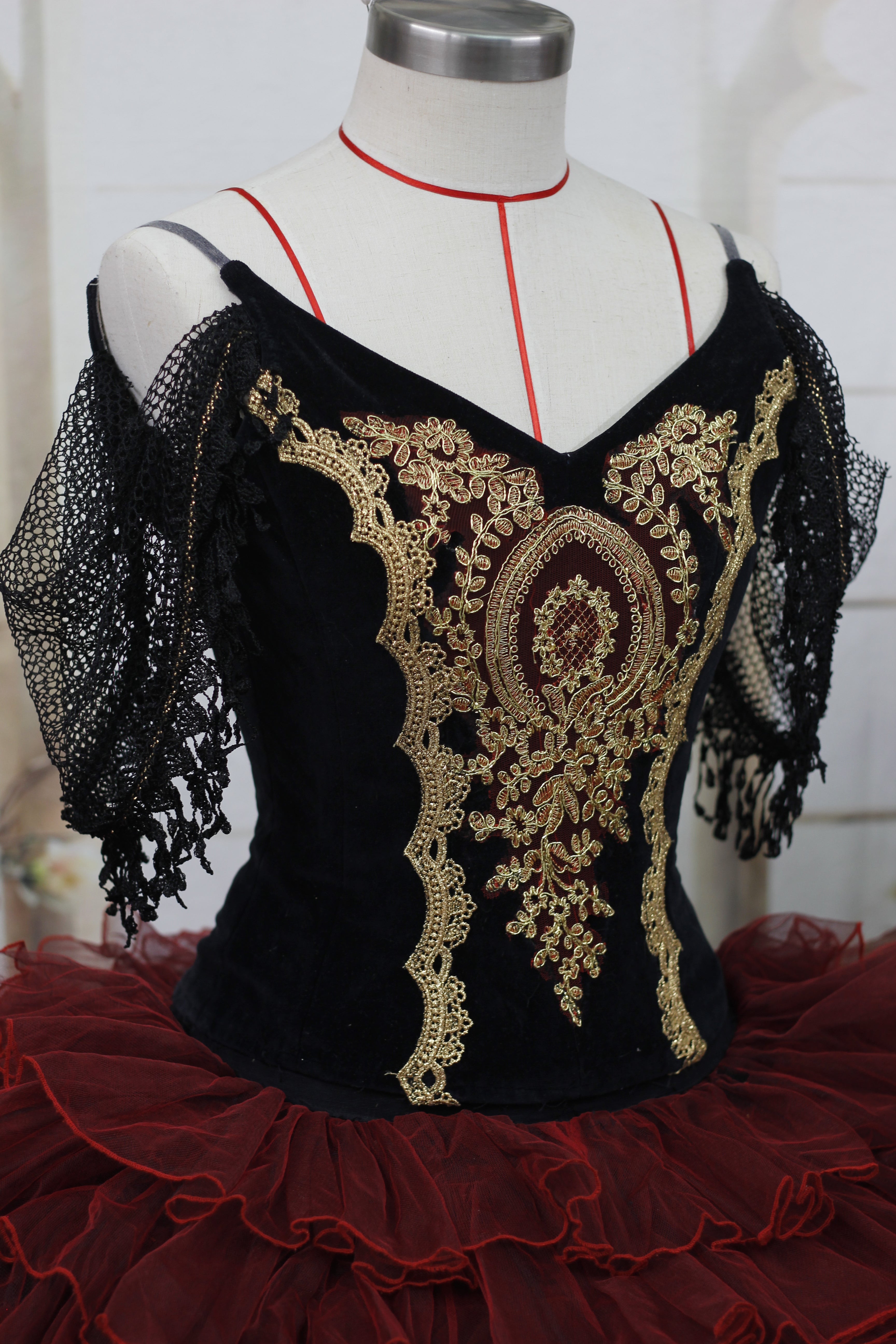 Spanish ruffle tutu - Hire only