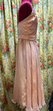 Peach Silk Juliet dress - Hire only