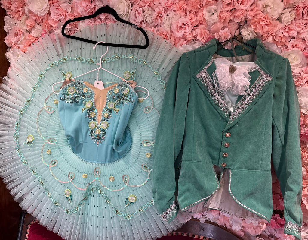 Jade green Prince Charming tunic