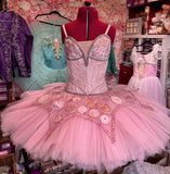 Pink and silver Sugar Plum tutu - hire only