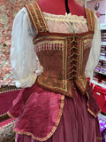 Peasant Costume - No. 5 Burgundy- Hire only