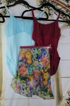 Degas mesh top leotard 9552