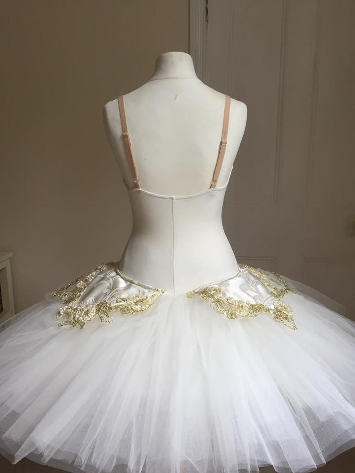 Just Ballet Cream & Gold tutu - Just Ballet
